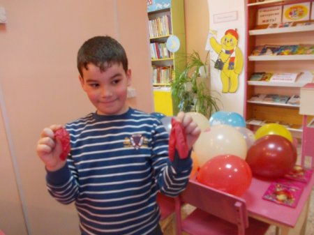 «День литературных  затей  с воздушными шарами»