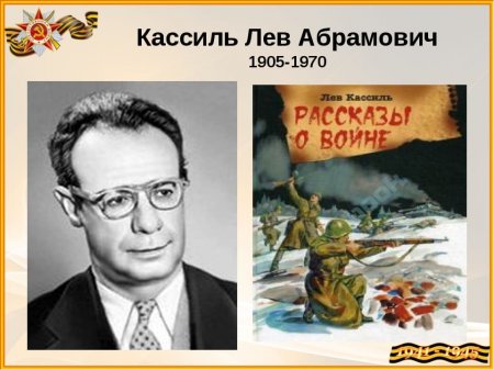 ЧАС КНИГИ  О  Великой Отечественной войне   Лев Кассиль   «У классной доски»